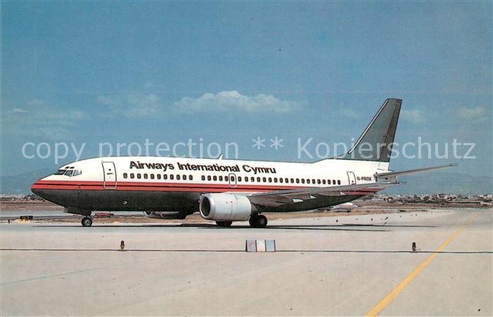 Flugzeuge Zivil Airways International Cymru Boeing 737-3Q8 G-PROK c/n 23256