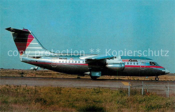 Flugzeuge Zivil USAir British Aerospace BAe 146-200 N16