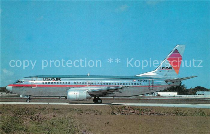 Flugzeuge Zivil US Air Boeing 737-3B7 N355AU c/n 22955