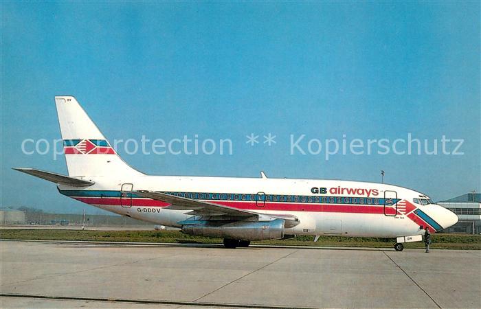 Flugzeuge Zivil GB Airways Boeing B737-2S3 G-DDDV c/n 22633