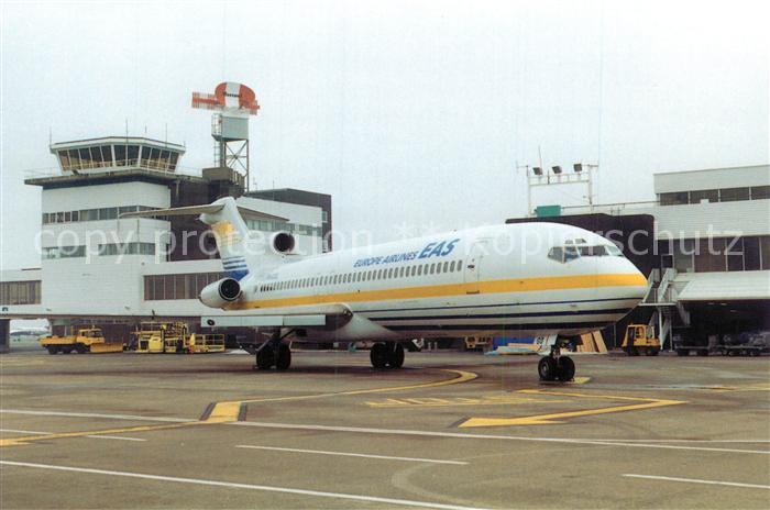 Flugzeuge Zivil E.A.S. Boeing 727 F-GCGQ Cardiff Wales Airport