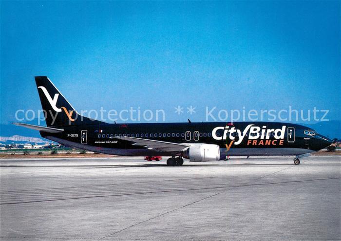 Flugzeuge Zivil City Bird France B-737-43Q F-GLTG c/n 28491