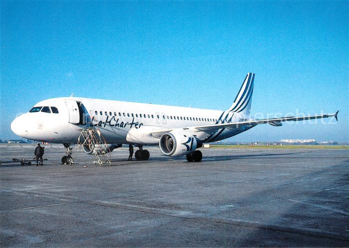 Flugzeuge Zivil Lat Charter A320-211 D-AKFX c/n 142
