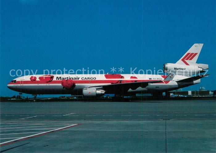 Flugzeuge Zivil Martinair Cargo Rose Colour McDDouglas MD-11F PH-MCU