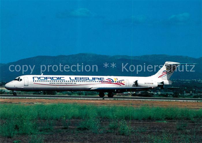 Flugzeuge Zivil Nordic Leasure MD-83 SE-RDM c/n 49662