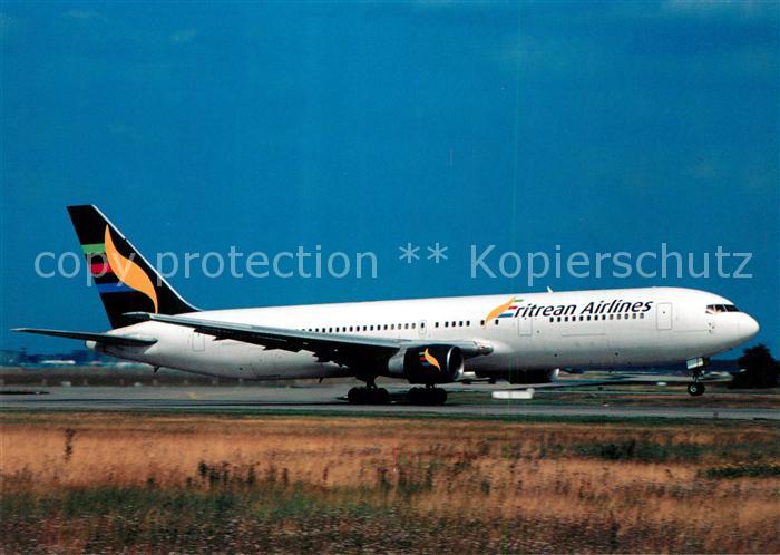 Flugzeuge Zivil Eritrean Airlines B-767-366 ER E3-AAO c/n 24541