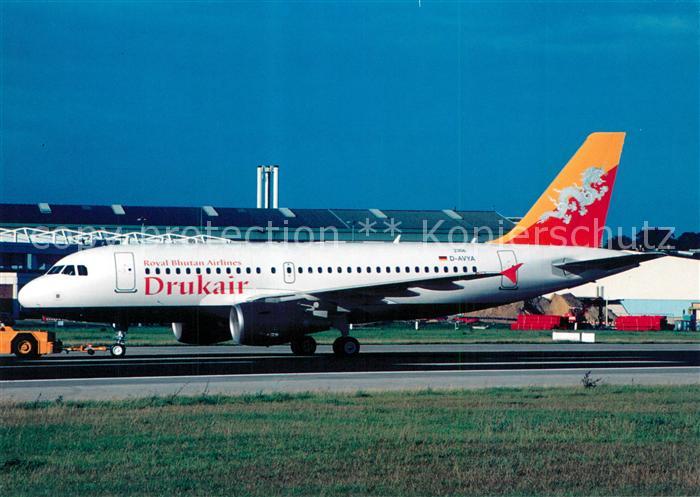 Flugzeuge Zivil Drukair A319-112 D-AVYA c/n 2306