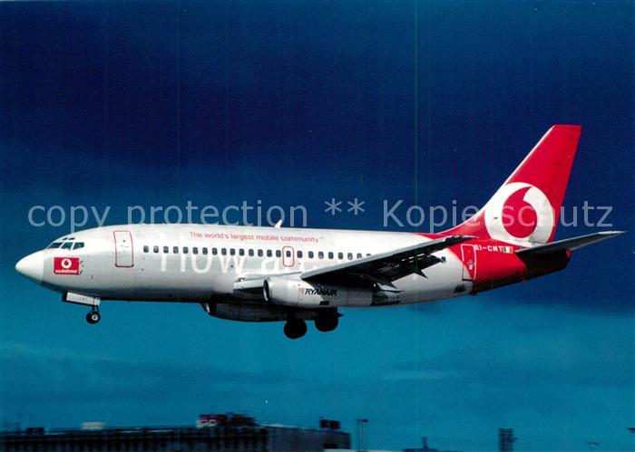 Flugzeuge Zivil Ryanair Vodafone B-737-230 EI-CNT c/n 22115