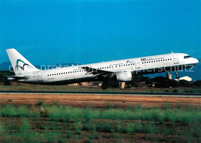 Flugzeuge Zivil Air Mediterranee A321-111 F-GYAO c/n 642