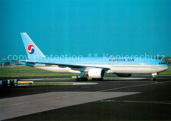 Flugzeuge Zivil Korean Air B777-3B5 A6-EMD c/n 272HL-7531