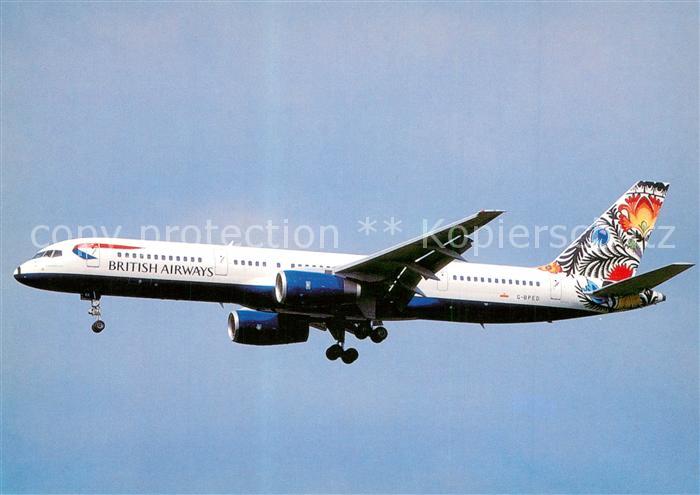 Flugzeuge Zivil British Airways B757-236 G-BPED c/n 25059/363