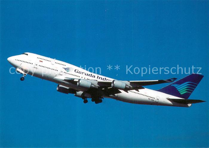 Flugzeuge Zivil Garuda Indonesia B747-4U3 PK-GSH c/n 25705/1029