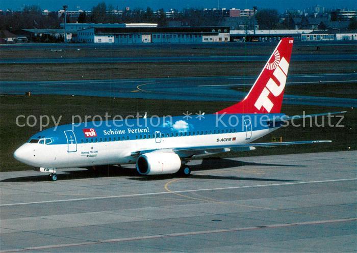 Flugzeuge Zivil Germania B737-700 D-AGEM c/n 28099