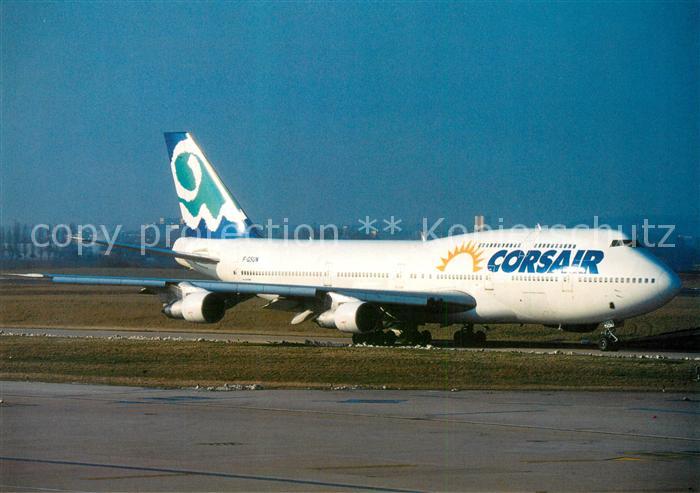 Flugzeuge Zivil Corsair B747-312 F-GSUN c/n 23030/593