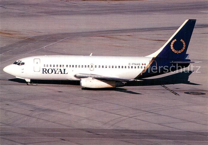 Flugzeuge Zivil Royal Boeing 737-242C C-FNAQ c/n 20455/254