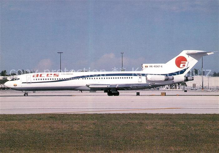 Flugzeuge Zivil ACES Colombia Boeing 727-212 HK-4047-X c/n 21458/1327