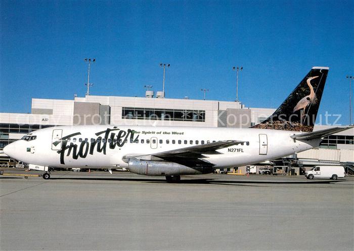 Flugzeuge Zivil Frontier Airlines Blue Heron Boeing B-737-200 N271FL