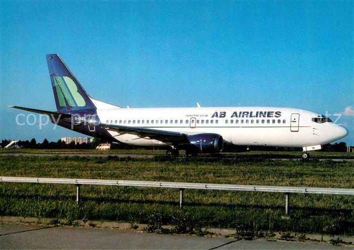 Flugzeuge Zivil AB Airlines B-737-33A G-OABL c/n 24096