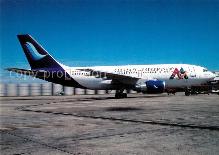 Flugzeuge Zivil Armenia Airlines A310-222 F-OGYW c/n 276