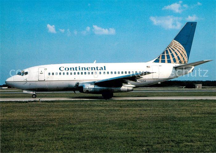 Flugzeuge Zivil Continental Airlines B-737-130 N77204 c/n 19021
