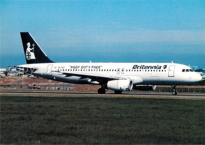 Flugzeuge Zivil Britannia Airways A320-231 EI-TLF c/n 476
