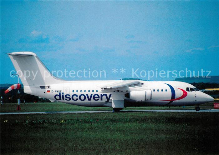 Flugzeuge Zivil Discovery Travel BAe 146-200 D-AWUE c/n E2050