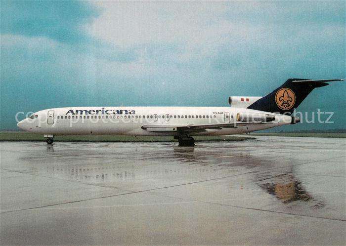 Flugzeuge Zivil Americana Boeing 727-230 OM-AHK cn 20525