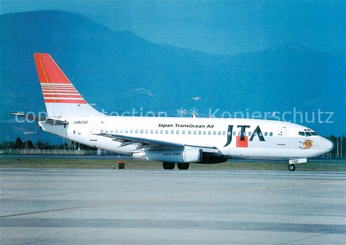 Flugzeuge Zivil Japan Transocean Air B-737-2Q3A JA8250 c/n 23481
