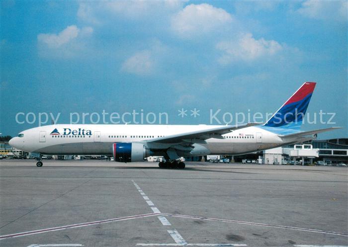 Flugzeuge Zivil Delta Boeing B-777-200 N863DA