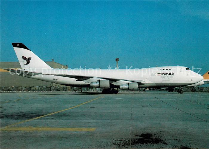 Flugzeuge Zivil Iran Air Boeing B-747-200F EP-ICC