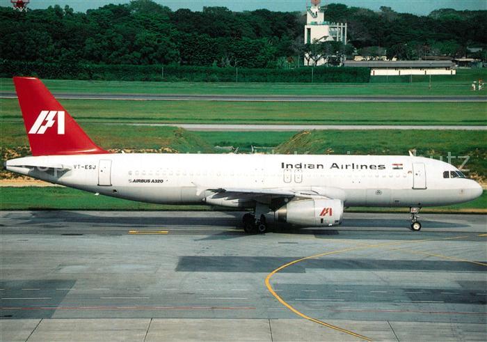 Flugzeuge Zivil Indian Airlines Airbus Industrie A320-2