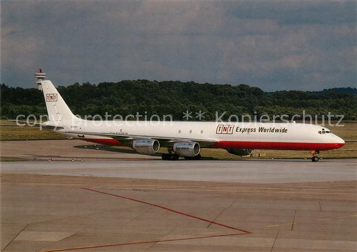 Flugzeuge Zivil TNT Express Worldwide Douglas DC-8-73F N816EV c/n 45990