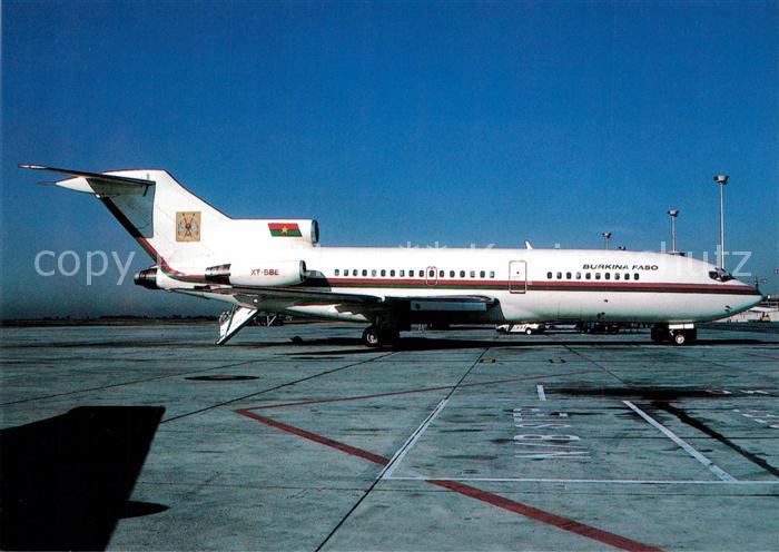 Flugzeuge Zivil Burkina Faso Boeing B-727-100 XT-BBE