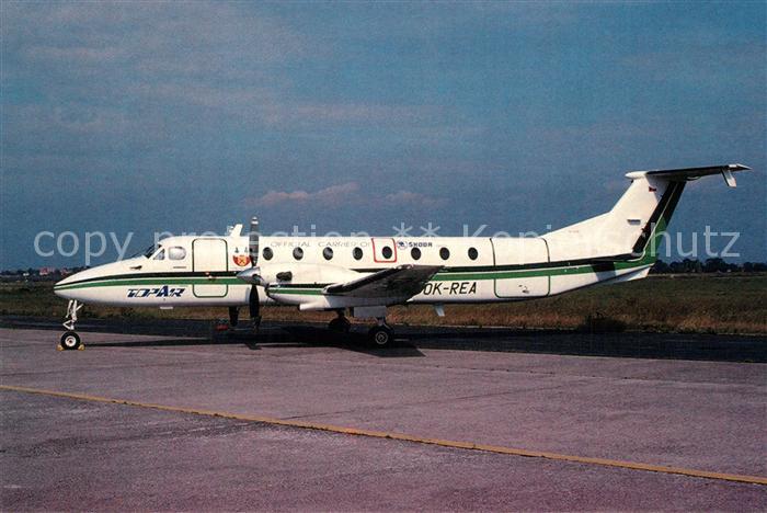 Flugzeuge Zivil Top Air Beechcraft 1900 C OK-REA