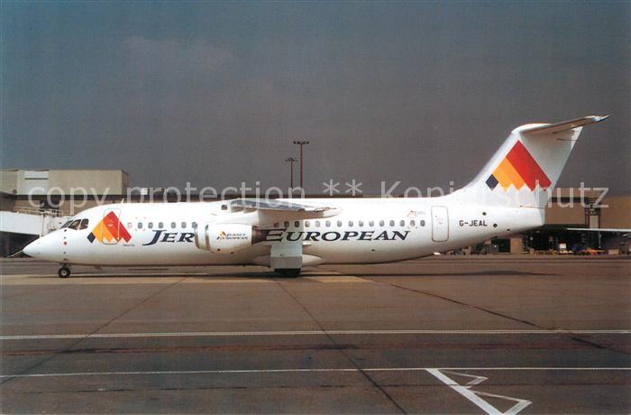 Flugzeuge Zivil Jersey European Airways BAe 146-300 G-JEAL