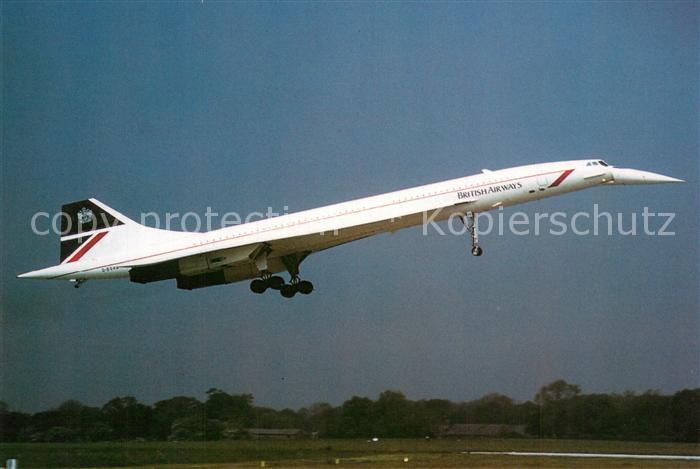 Flugzeuge Zivil British Airways Concorde G-BOAG C/N 214