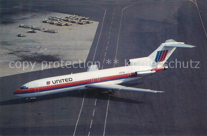Flugzeuge Zivil United Airlines Boeing 727-222 Advanced N727OU c/n 21417