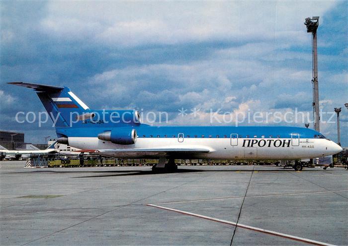 Flugzeuge Zivil Proton YAK-42D RA-42434 c/n 4520424305017