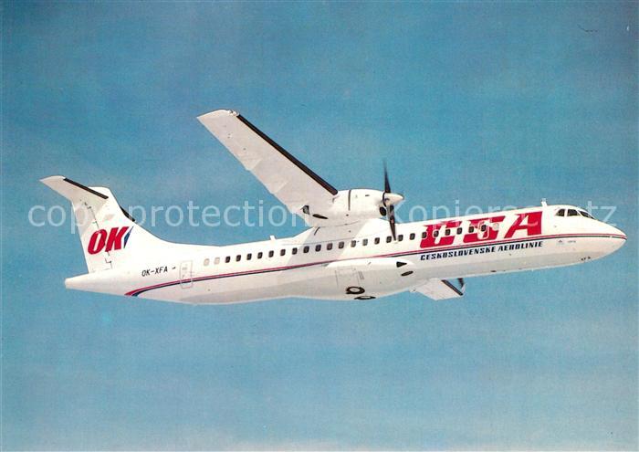 Flugzeuge Zivil CSA Czechoslovak Airlines ATR-72