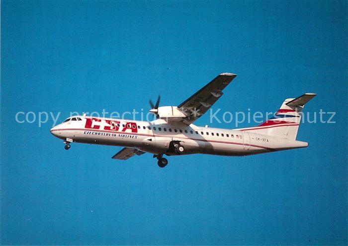 Flugzeuge Zivil CSA Czechoslovak Airlines ATR72 OK-XFA c/n 285