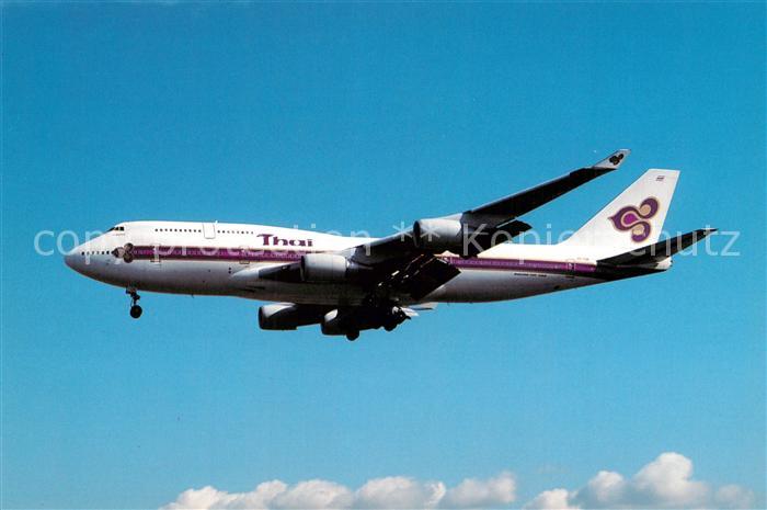 Flugzeuge Zivil Thai Airways International Boeing 747-4D7 HS-TGK c/n 24993
