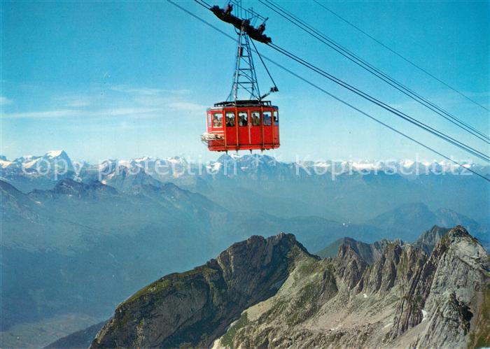 Seilbahn Saentis Alpenpanorama