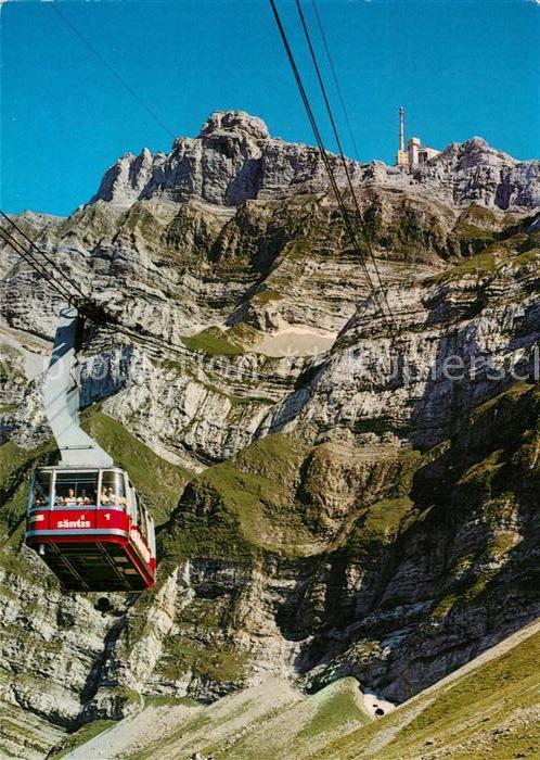Seilbahn Saentis Schwaegalp Gyrenspitz