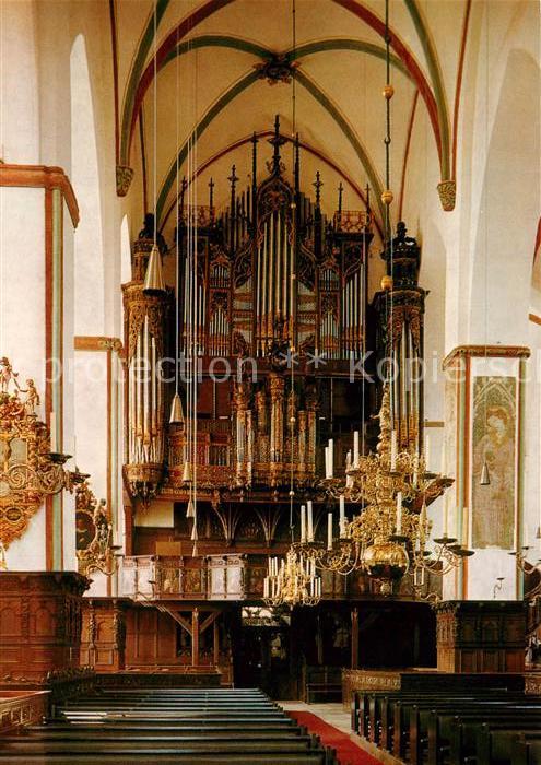 Kirchenorgel Jacobikirche Luebeck