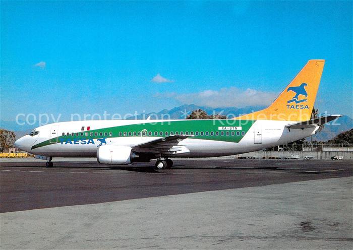 Flugzeuge Zivil TAESA Boeing B-737-3K2 XA-STN c/n 23412