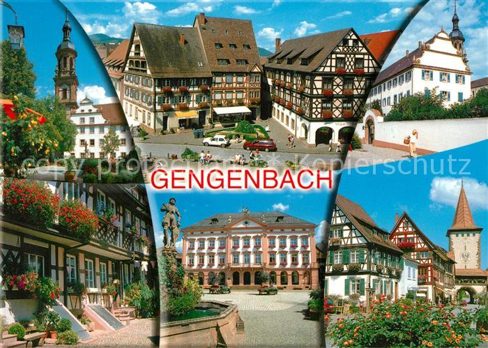 Gengenbach Kirche Markt Rathaus Stadttor