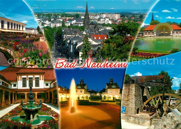 Bad Nauheim Panorama Hessisches Staatsbad Muehlrad