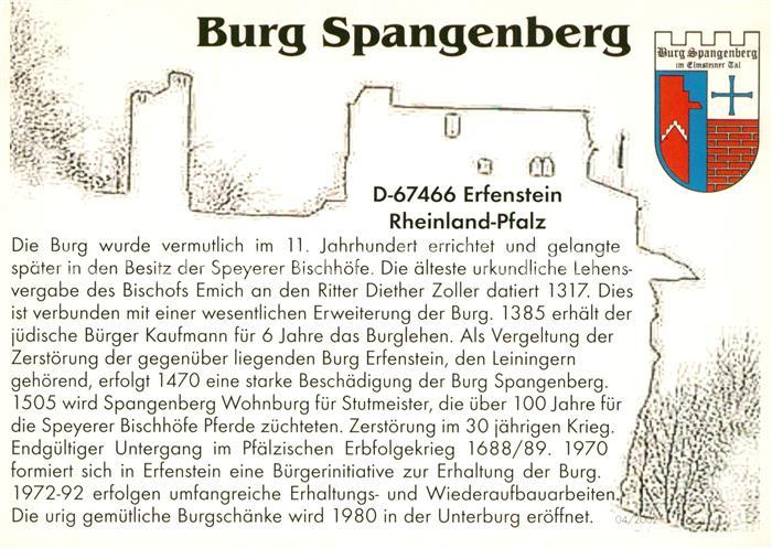 Erfenstein Burg Spangenberg