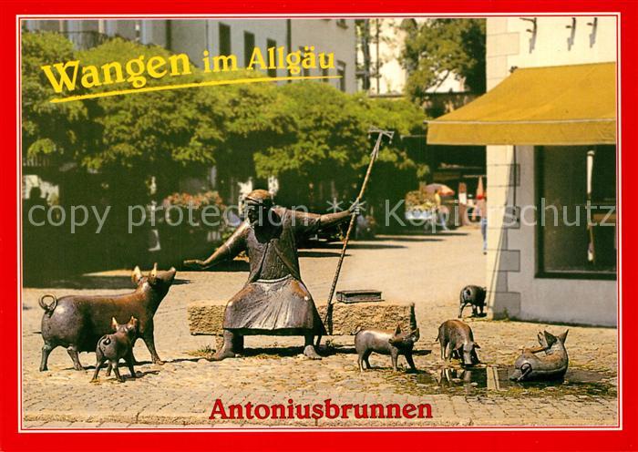 Wangen Allgaeu Antoniusbrunnen