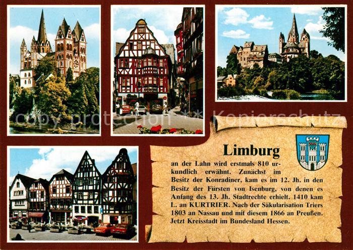 Limburg Lahn Dom Marktplatz Stiftskirche